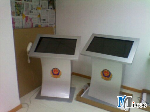 热烈庆祝我公司成功交付徐州市邳州市公安局32寸触摸查询一体机33台